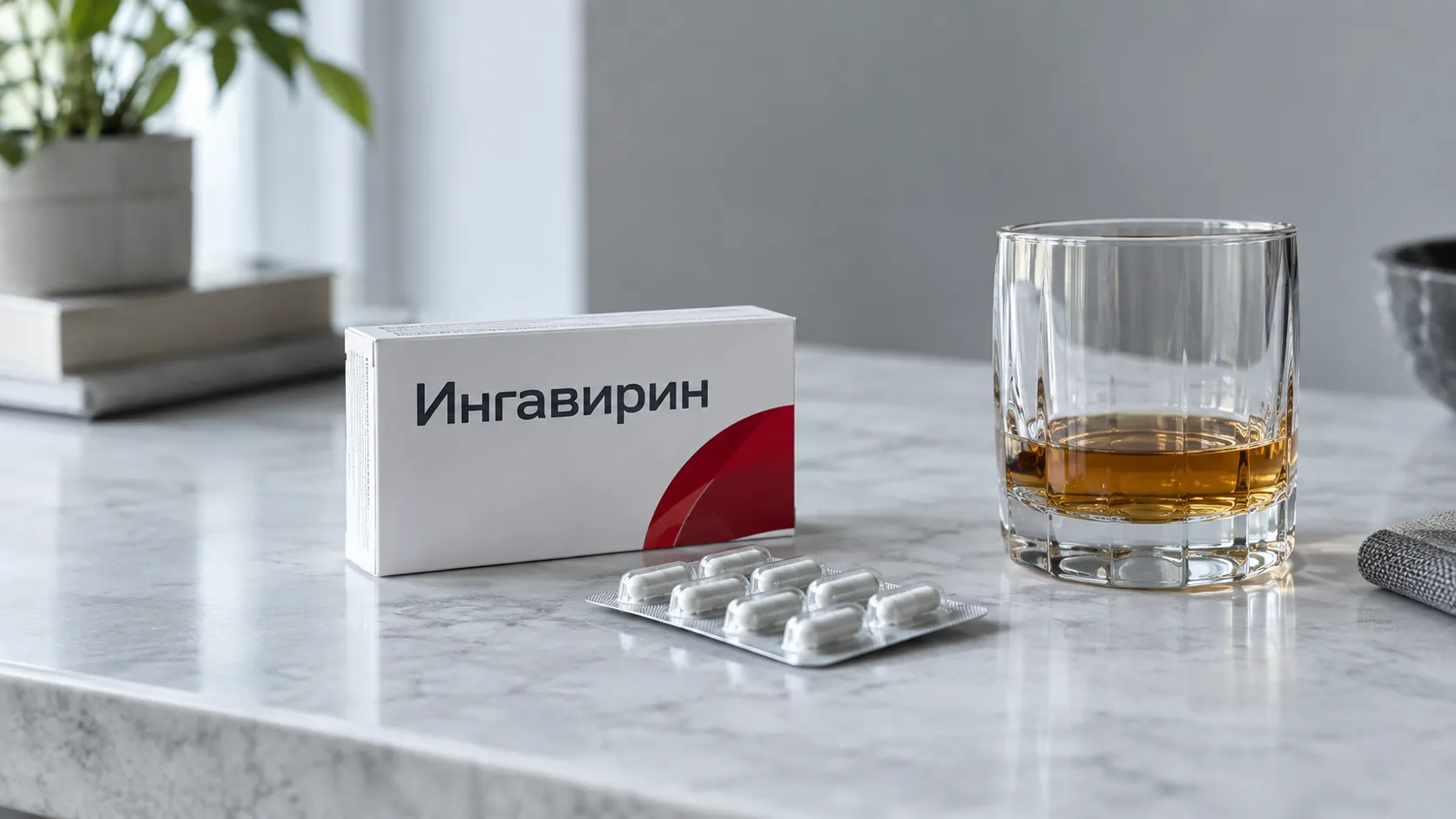 Ингавирин и алкоголь
